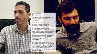 Alexis Lesa y Pablo Palá están procesados en una causa de espionaje.