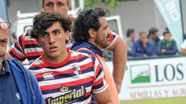 El medio scrum de Santa Fe Rugby Club