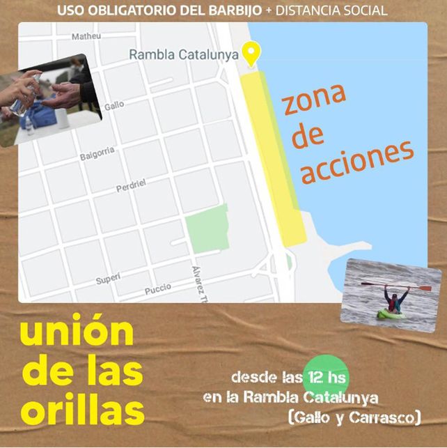 Unión de las orillas, un grito de nunca más a la quema de pastizales y por la ley de humedales