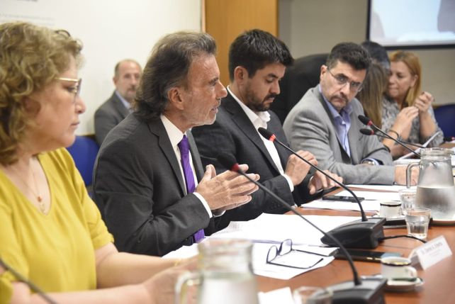 El titular de la Corte Suprema santafesina expuso en la Cámara baja de la Nación.