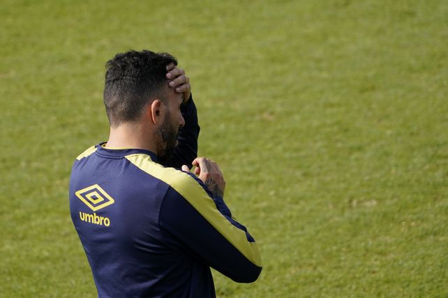 Después de las declaraciones que hizo, Tevez comandó todos los entrenamientos de la semana.