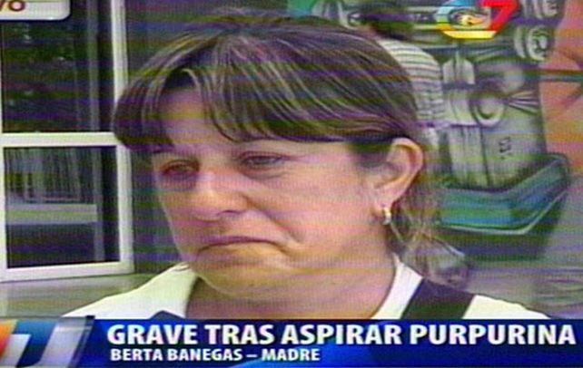 La madre del niño