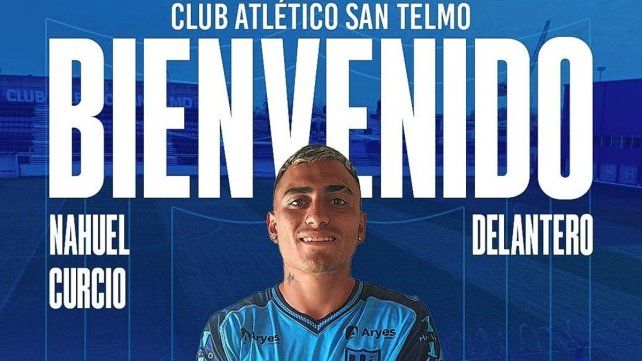 Curcio no tenía chances en Colón y fue presentado en San Telmo