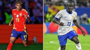 España y Francia van por el pasaje a la final de la Eurocopa.