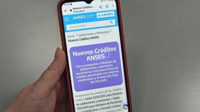 Ansés: hoy ya se pueden pedir los créditos de hasta $400.000