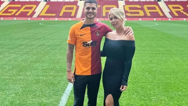 Otros tiempos. Mauro Icardi y Wanda Nara en Turquía
