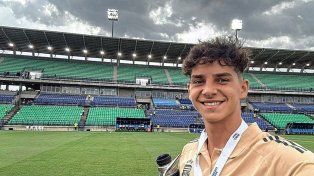 Joaquín Piñeyro, el entrerriano que brilla en el Campeonato Sudamericano Sub 17.