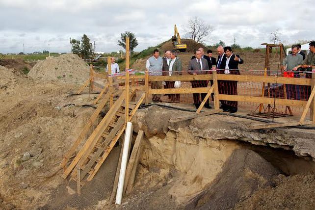 Los trabajos en la alcantarilla 1 y bomba 0 marchan a buen ritmo