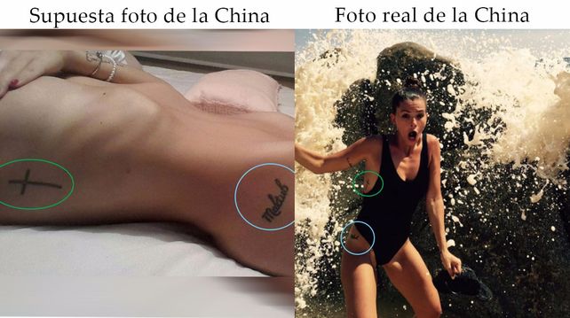 Qué dijo la China Suárez sobre sus fotos íntimas