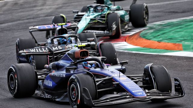 Franco Colapinto acaba de dejar atrás a Pierre Gasly