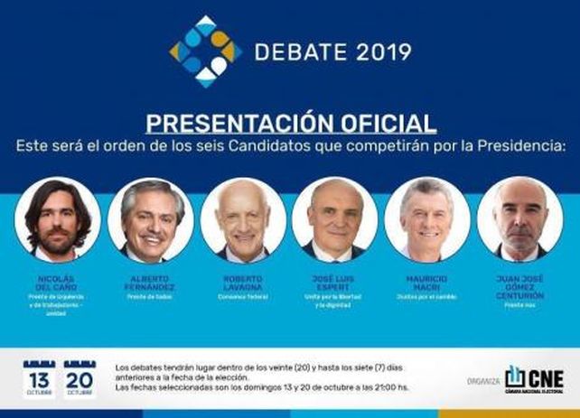 Estos fueron los conceptos destacados de los seis candidatos a presidente