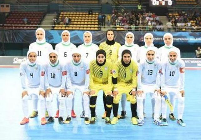 Mirá el show de la selección femenina de futsal de Irán