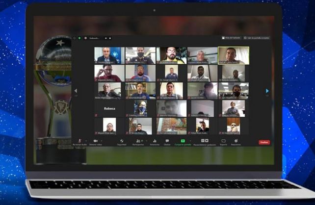 Unión formó parte de la reunión por el protocolo sanitario que exige la Conmebol.