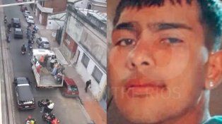 Con una caravana de motos, familiares y amigos despidieron al adolescente que fue asesinado el sábado en el balneario Thompson.