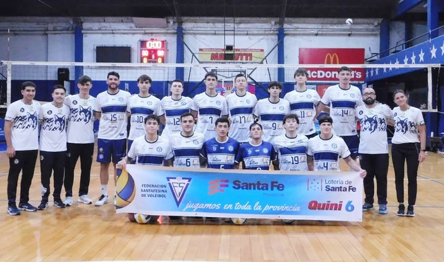 Gran triunfo consiguió Gimnasia y Esgrima en la Liga Nacional Masculina.