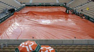 Sólo se juegan los partidos de Roland Garros en cancha techada.