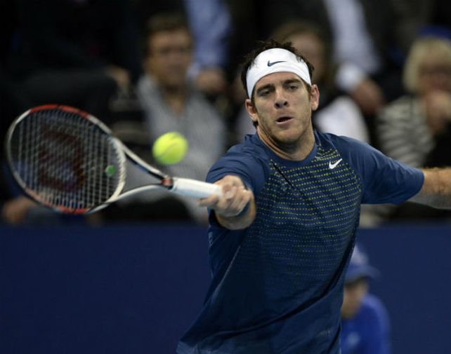 Del Potro es el primer favorito del torneo y accedió al partido por el título tras vencer a Roger-Vasselin.