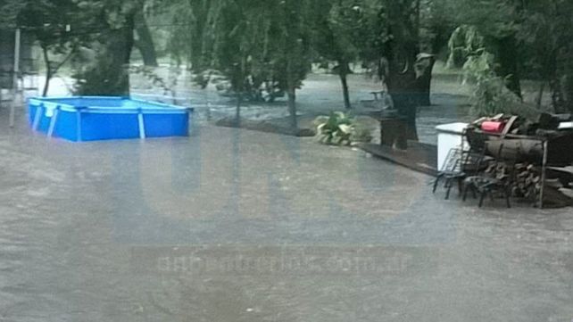 Concepción del Uruguay, bajo agua