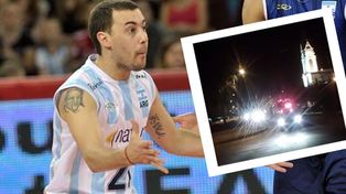 Así recibieron a Sebastián Closter en San Jerónimo Norte tras la medalla de oro en Voley