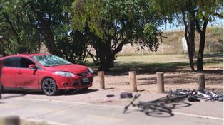Un automovilista atropelló a cinco ciclistas en los Bosques de Palermo
