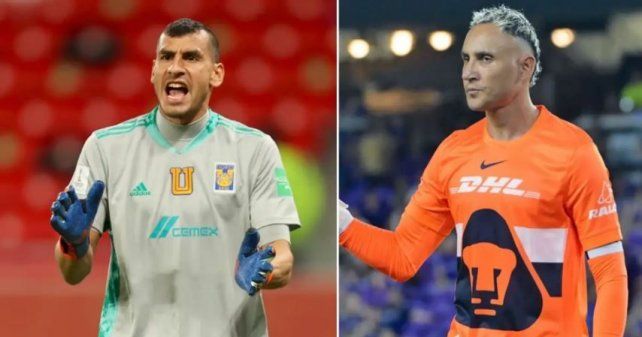 Nahuel Guzmán y Keylor Navas