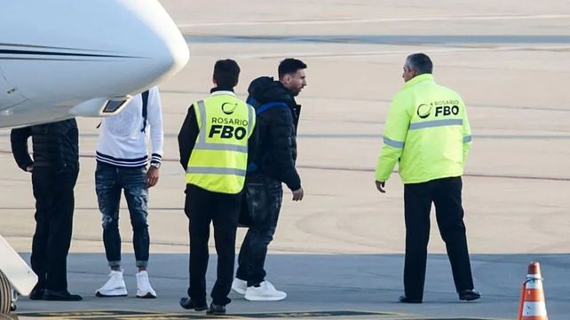 Messi deja este martes Rosario tras una semana en familia y una visita a Leones FC