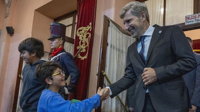 El gobernador Rogelio Frigerio y la intendenta de Paraná