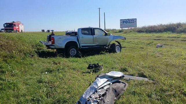 El siniestro vial se registró sobre la ruta 34