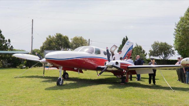 El gobierno de Santa Fe tomó posesión de un avión Cessna 402A en octubre de 2025