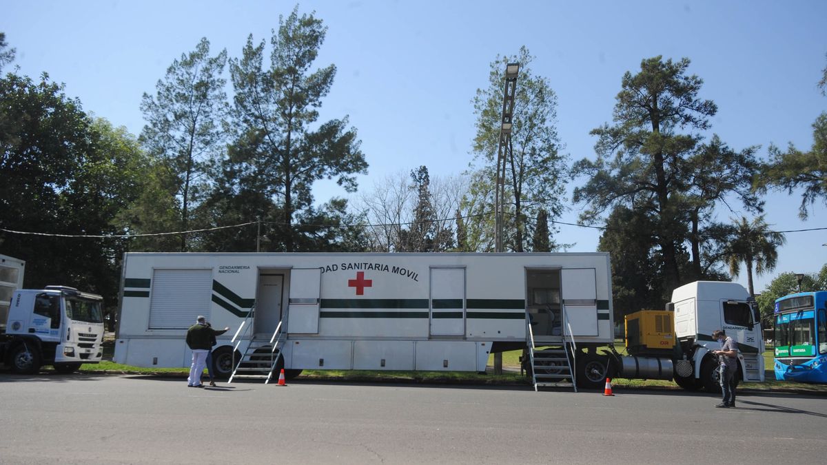 Coronavirus cómo son los camiones sanitarios que llegaron a Rosario