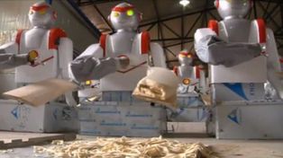 Un empresario chino tiene un ejército de robots cocineros