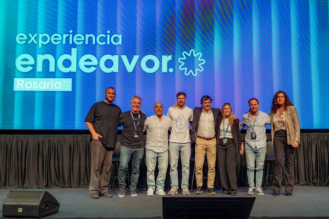 El equipo de Endeavor en el cierre del evento.