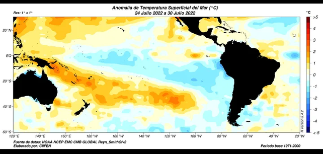 Clima y agro: agosto llega con probabilidad de lluvias aisladas y heladas
