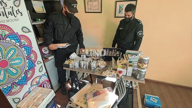 Barrio Roma. Allanaron el consultorio de un kinesiólogo ilegal.&nbsp;