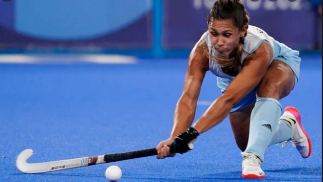Agustina Gorzelany fue autora de dos tantos para Las Leonas en el debut de Argentina ante Corea del Sur por la Copa del Mundo.