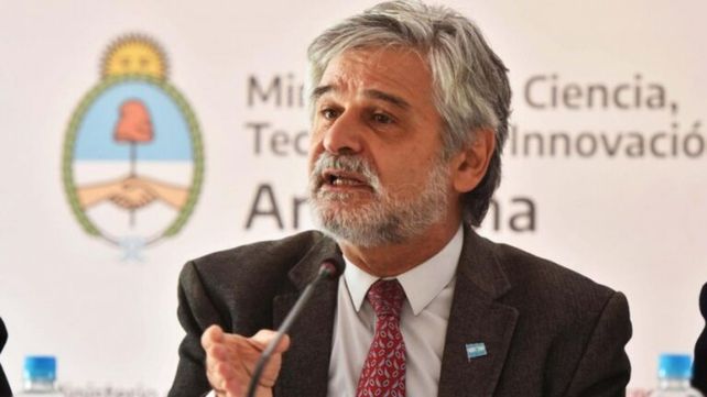 El ministro de Ciencia y Tecnología e Innovación de la Nación