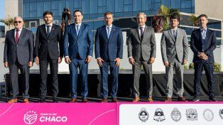 Gobernadores de la Región Litoral en una cumbre reciente. El Iaraf proyectó los resultados de la coparticipación.