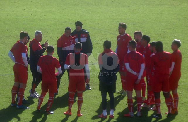 Unión no se relaja y se prepara para disputar un amistoso ante Sarmiento
