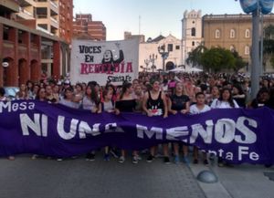 Colgaron los nombres de santafesinos acusados de violencia, abuso o violación