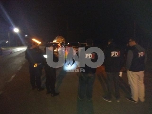 El momento en que los imputados fueron detenidos por pesquisas de la PDI.