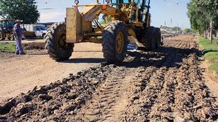 El Municipio avanza con las tareas de pavimentación en Punta Norte