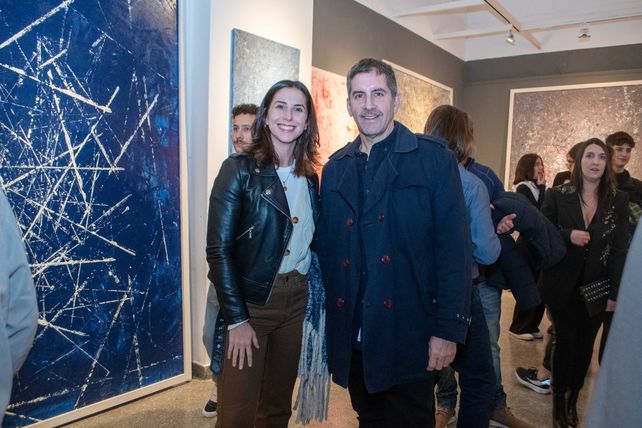 Victoria Szpilard y Juan Junco