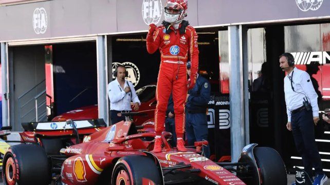 Leclerc se hizo fuerte de local y ganó el GP de Mónaco de F1