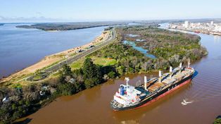 El puerto de Concepción del Uruguay sigue sumando exportaciones.
