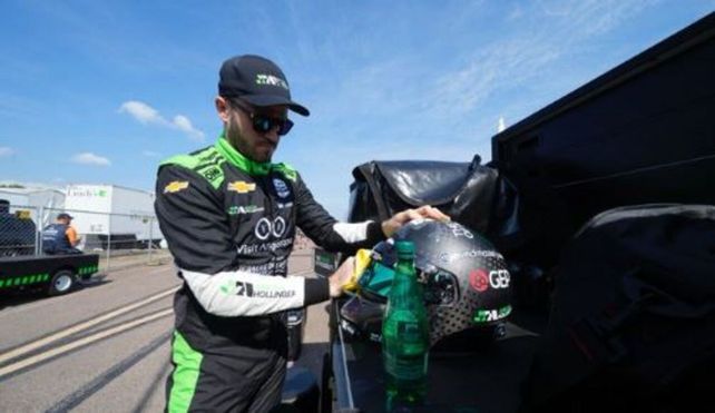 Agustín Canapino hizo sus primeros arrimes en el IndyCar Series de Estados Unidos.