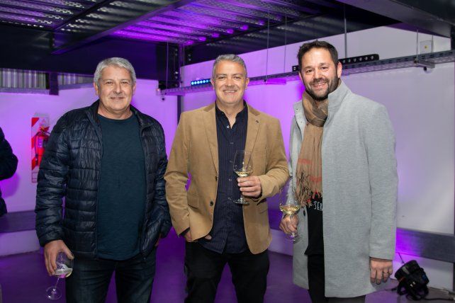 Roberto Magnani, Julio Magnini, Fernando Lourido 