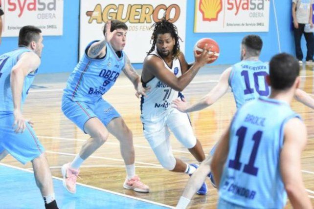 Argentino sacó pecho y se hizo fuerte ante Oberá Tenis Club