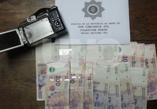 Los elementos secuestrados serían parte de los robado en una vivienda de la Costa.