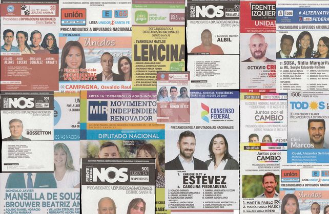 En las Paso los santafesinos tendrán 26 opciones para elegir en la categoría a Diputados.