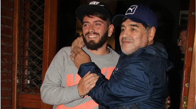 Papá metió la mano en el último penal, afirmó Diego Maradona Júnior